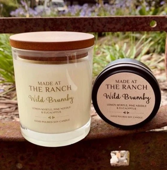 Medium Made At The Ranch Candles