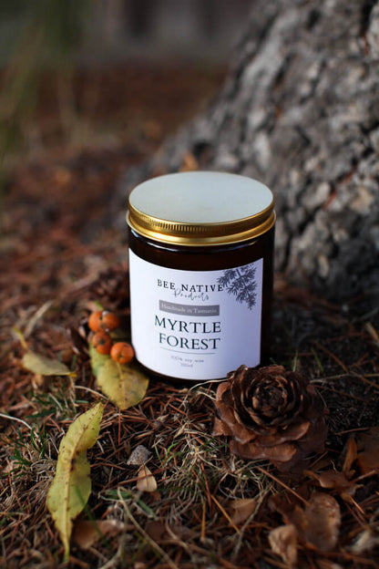 Bee Native Myrtle Forest Soy Candle